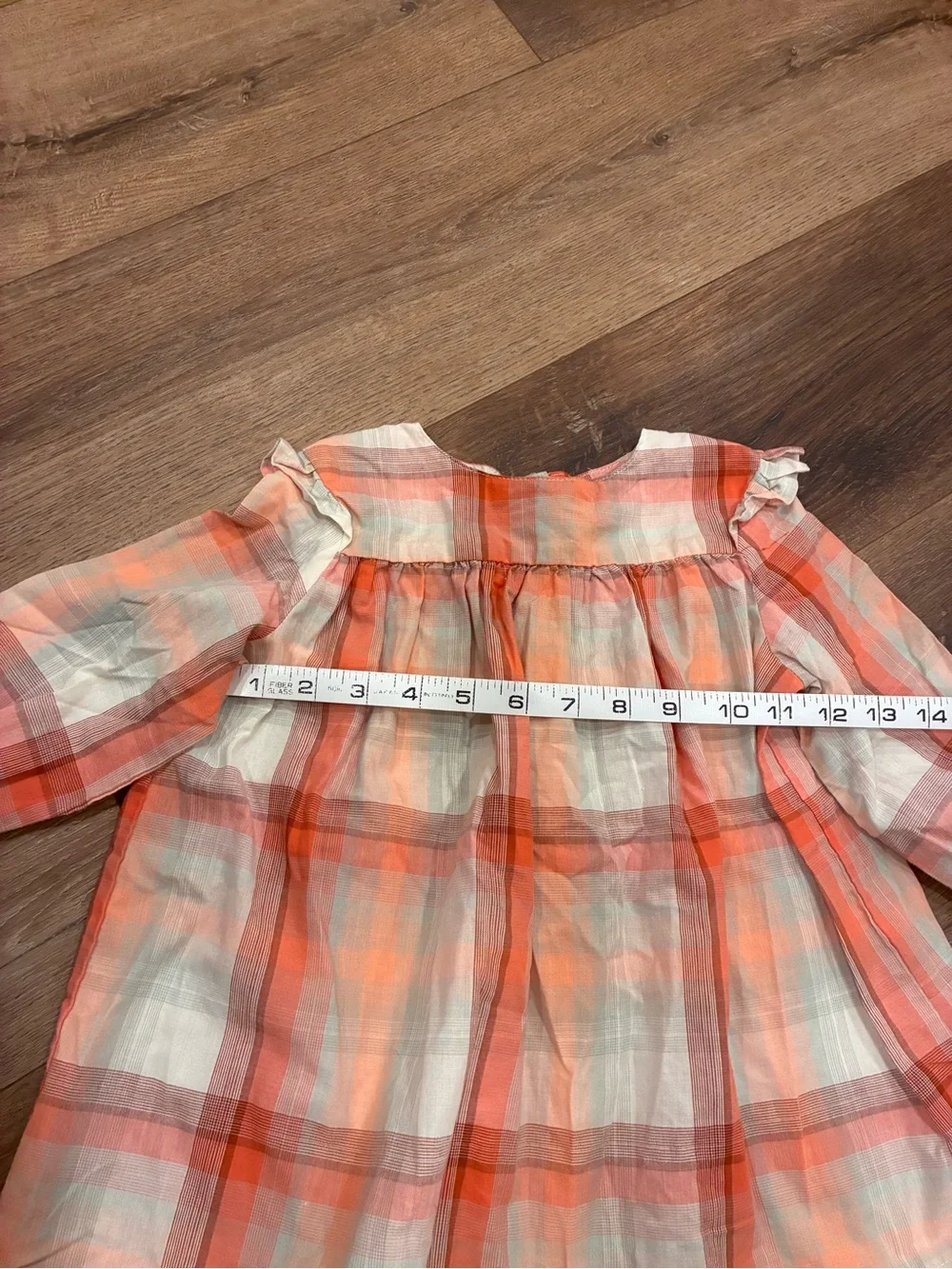 Wrangler Plaid Top Shirt Western Rodeo Cowgirl Pearl Snap Fall Outfit 3T